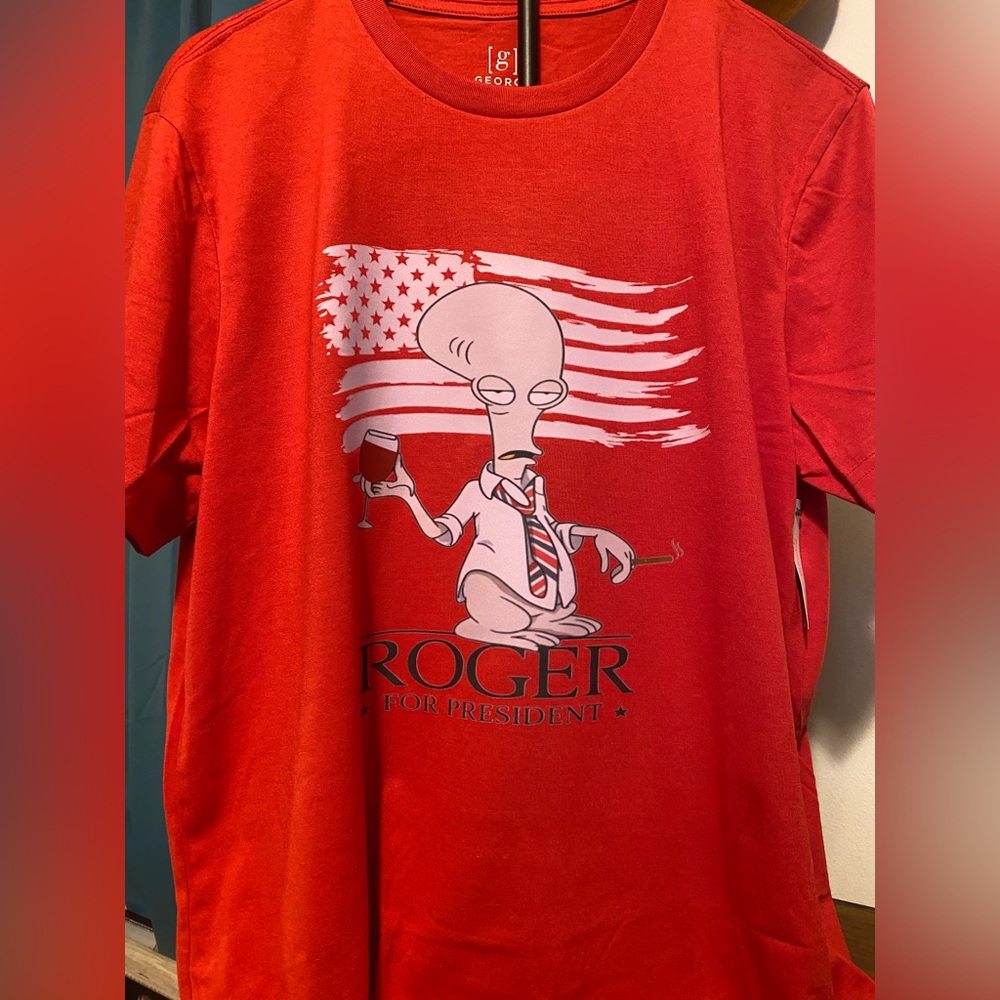 NWT!!   ROGER FOR PRESIDENT- 
(AMERICAN DAD ALIEN)